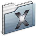 System Folder graphite icon